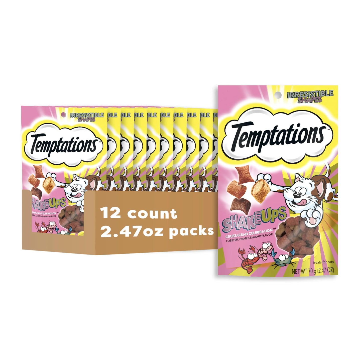 Sea Treat Crustacean Festival Cat Snacks - 12 Packs