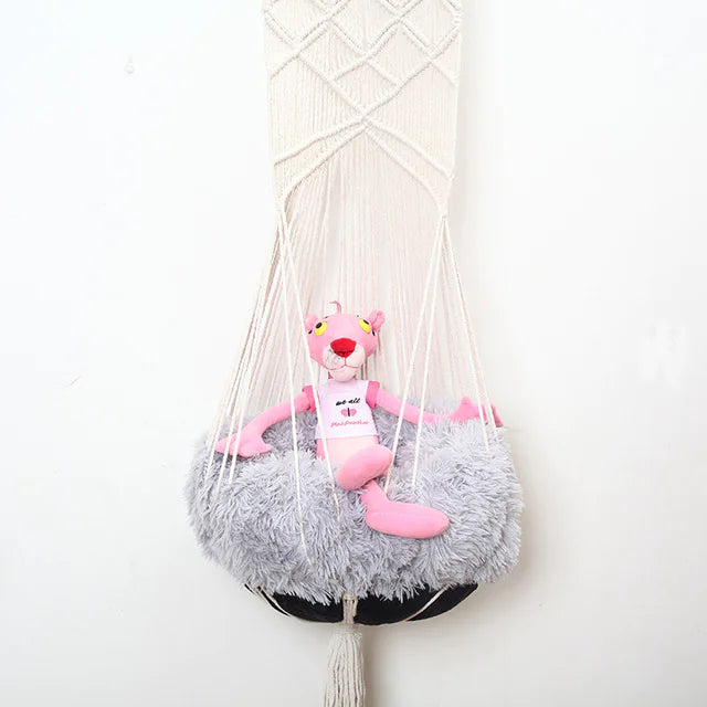 Artisanal Lace Cat Hammock