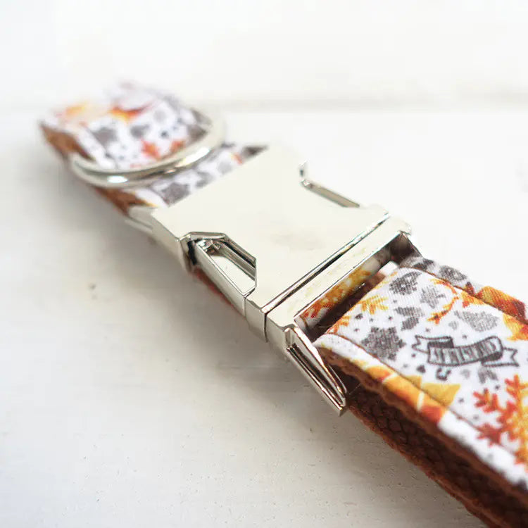Golden Festive MUTTCO Dog Collar