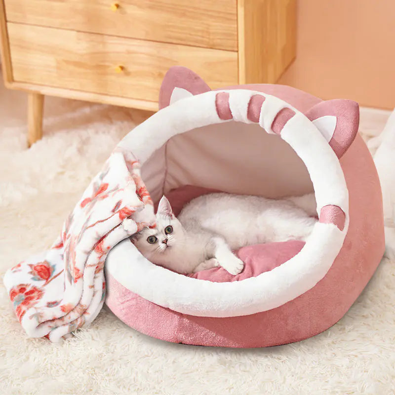 All-Season Cozy Cat Nest
