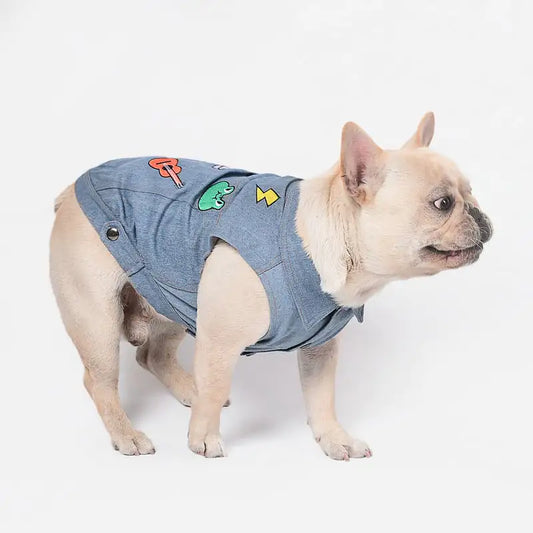 Stylish Denim Pet Vest