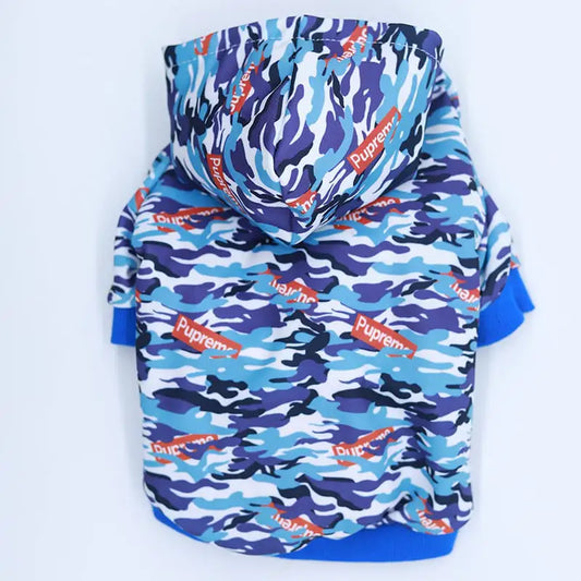 Trendy Camouflage Dog Sweater