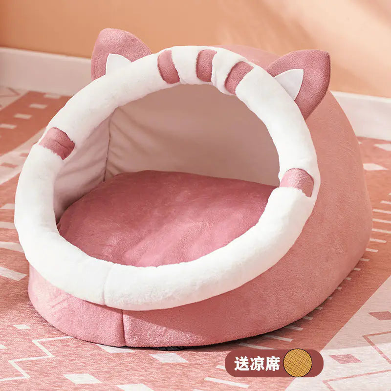 All-Season Cozy Cat Nest