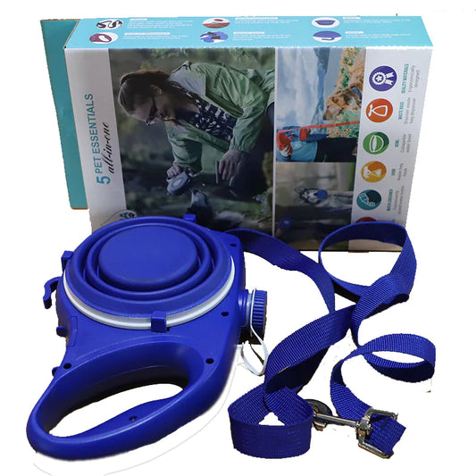 Travel Pet Kit with Bottle & Rope