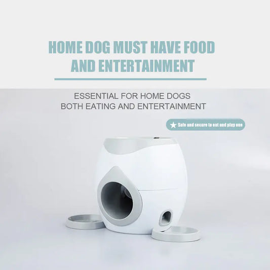 Treat-Dispensing Tennis Ball - Smart Pet Entertainer