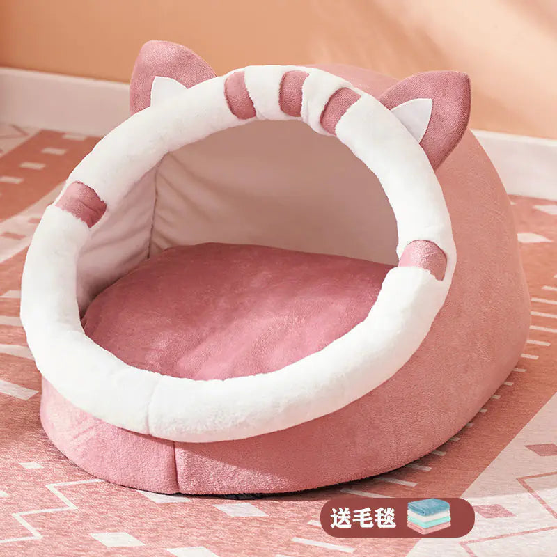 All-Season Cozy Cat Nest